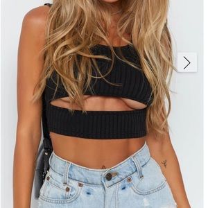 New Beginning boutique crop top